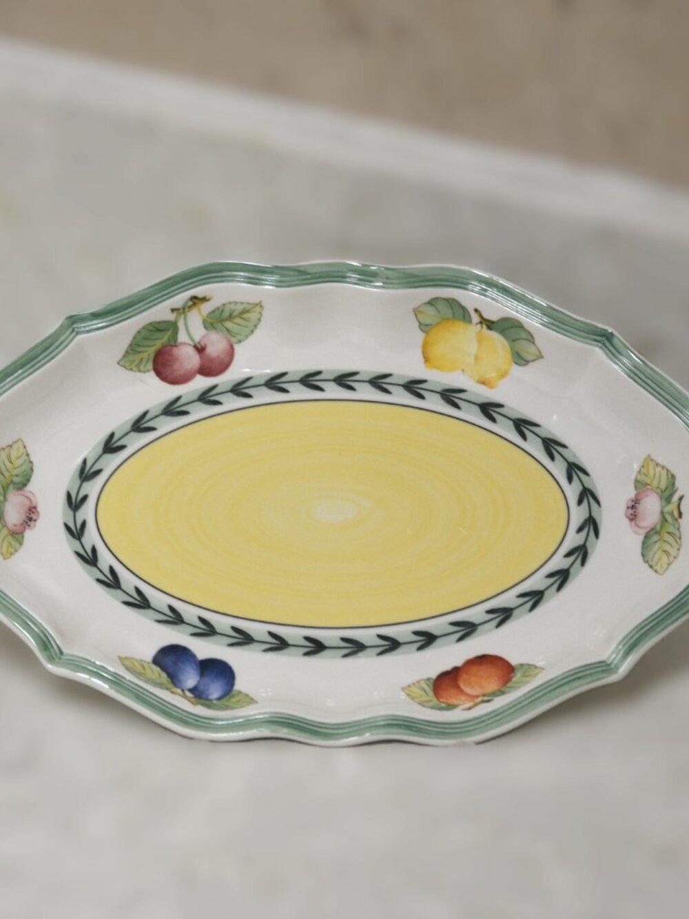 Villeroy & Boch French Garden Fleurence Pickle and Relish Dish - Picture 6 of 7